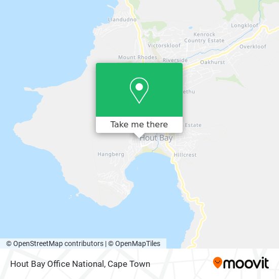 Hout Bay Office National map