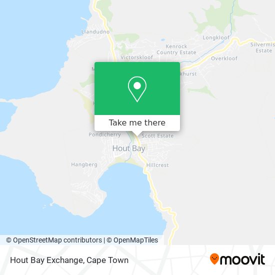 Hout Bay Exchange map