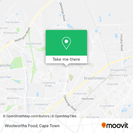 Woolworths Food map