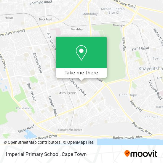 Imperial Primary School map