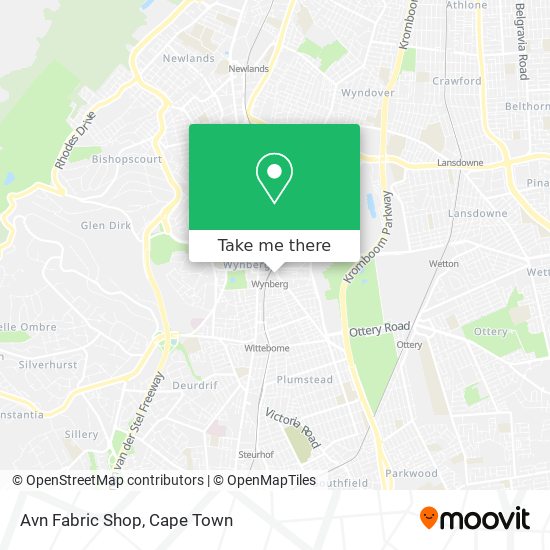 Avn Fabric Shop map