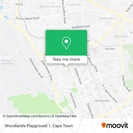 Woodlands Playground 1 map