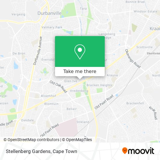 Stellenberg Gardens map