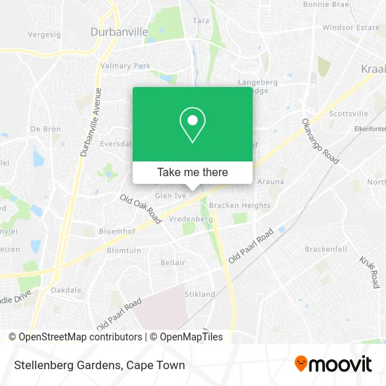 Stellenberg Gardens map