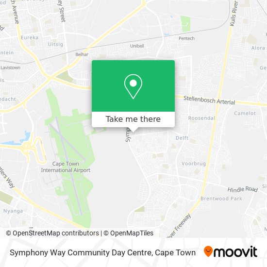 Symphony Way Community Day Centre map