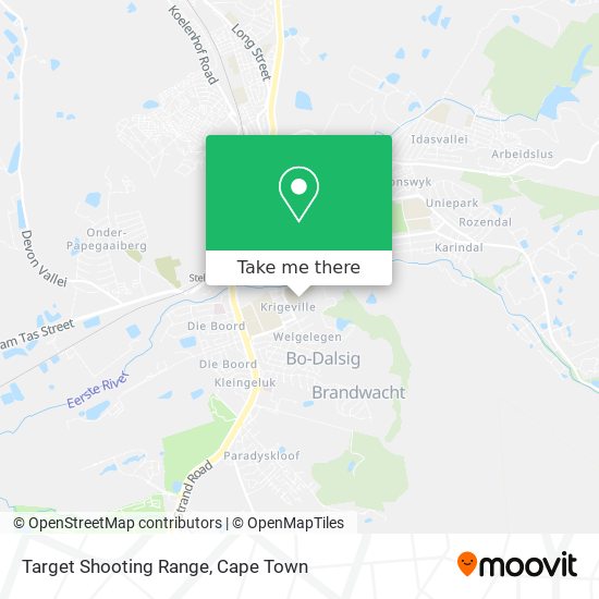 Target Shooting Range map