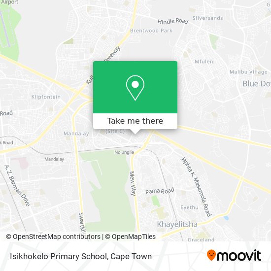 Isikhokelo Primary School map