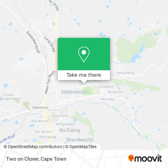 Two on Cluver map