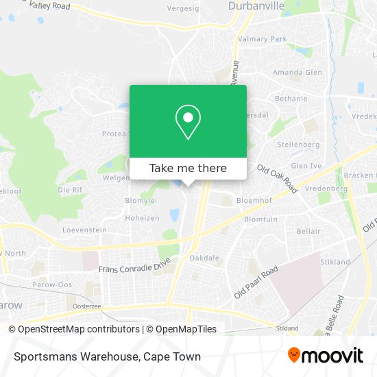 Sportsmans Warehouse map