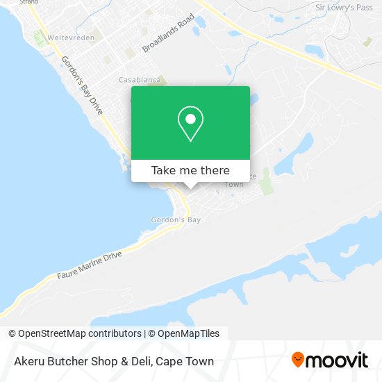 Akeru Butcher Shop & Deli map