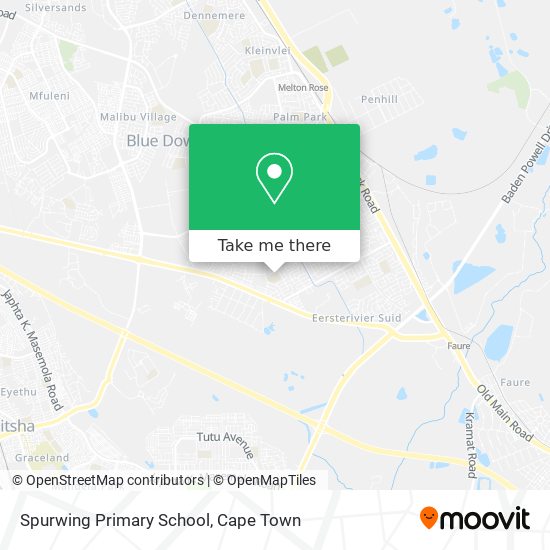 Spurwing Primary School map