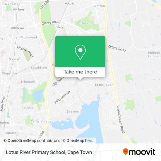 Lotus River Primary School map