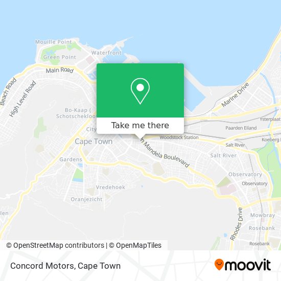 Concord Motors map