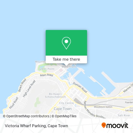 Victoria Wharf Parking map