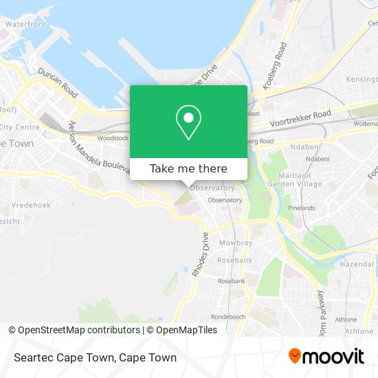 Seartec Cape Town map