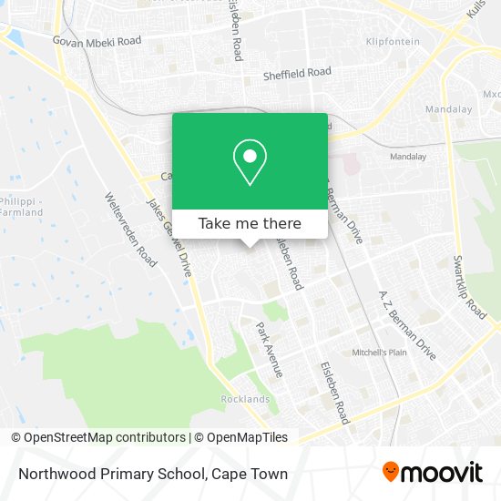 Northwood Primary School map