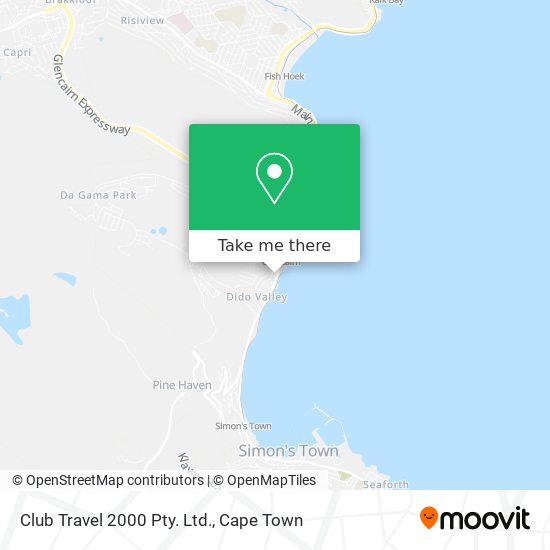 Club Travel 2000 Pty. Ltd. map