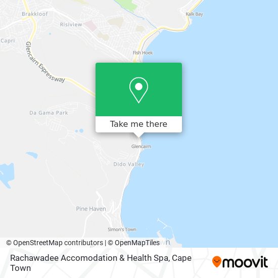 Rachawadee Accomodation & Health Spa map