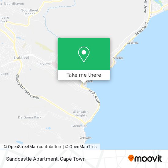 Sandcastle Apartment map