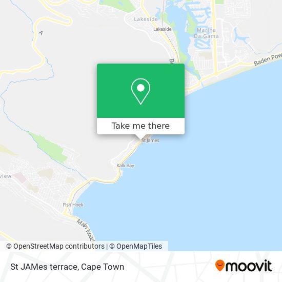 St JAMes terrace map