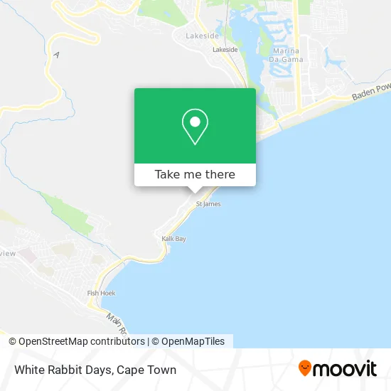 White Rabbit Days map