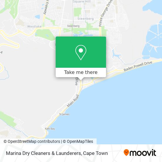 Marina Dry Cleaners & Launderers map