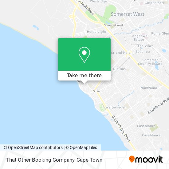 That Other Booking Company map