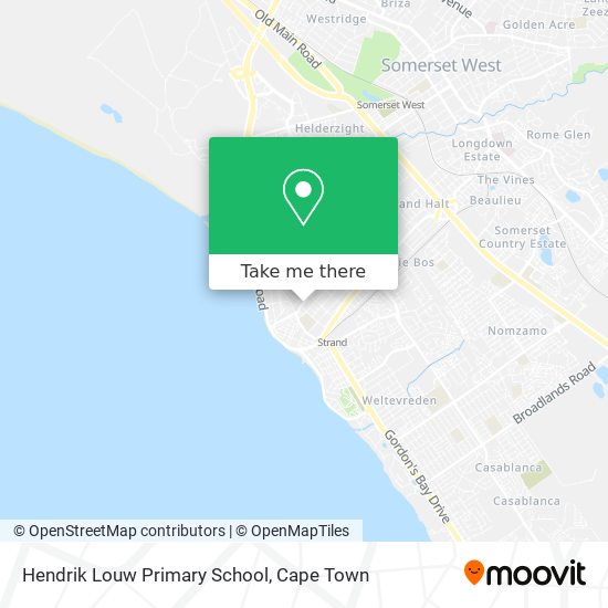 Hendrik Louw Primary School map