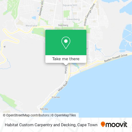 Habitat Custom Carpentry and Decking map