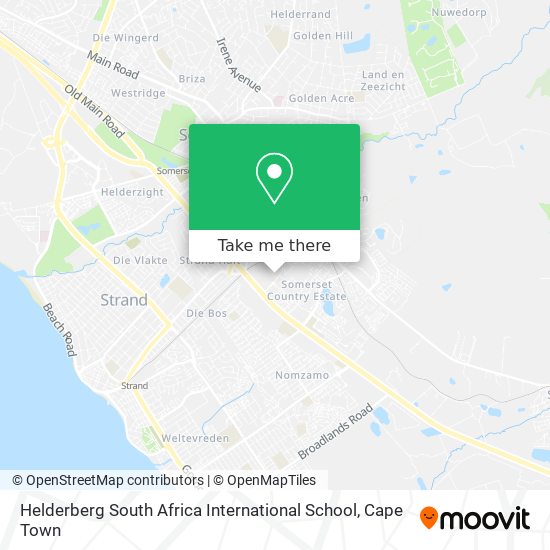 Helderberg South Africa International School map