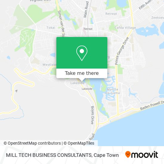 MILL TECH BUSINESS CONSULTANTS map