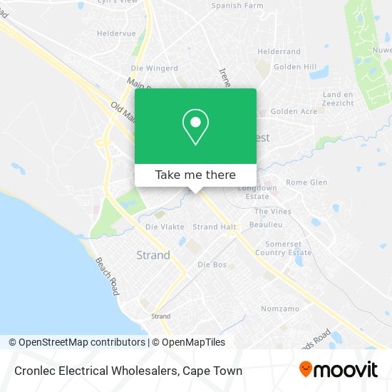 Cronlec Electrical Wholesalers map