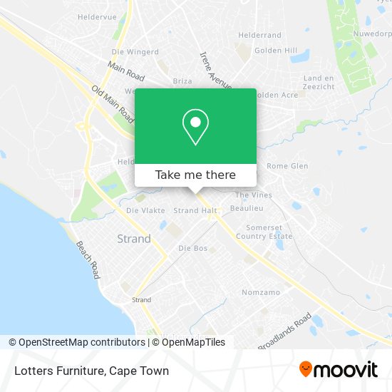 Lotters Furniture map