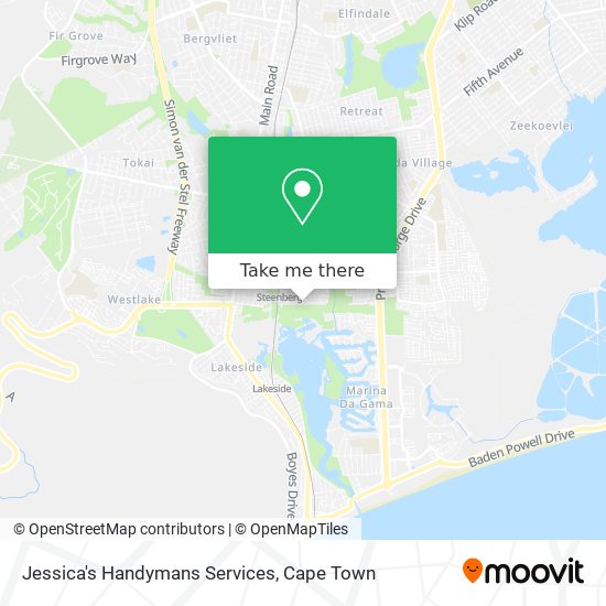 Jessica's Handymans Services map