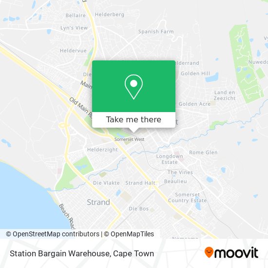 Station Bargain Warehouse map