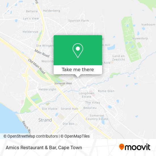 Amics Restaurant & Bar map