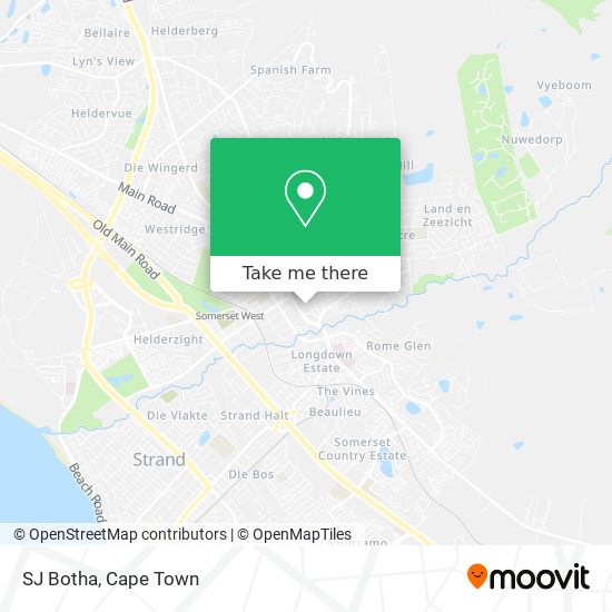 SJ Botha map