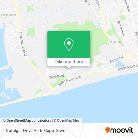 Trafalgar Drive Park map