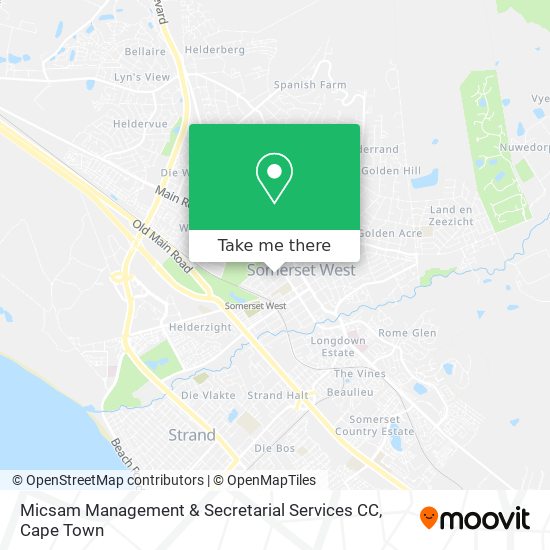 Micsam Management & Secretarial Services CC map