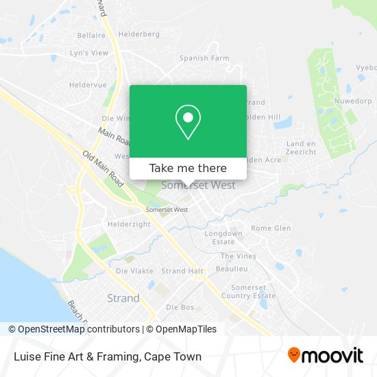 Luise Fine Art & Framing map