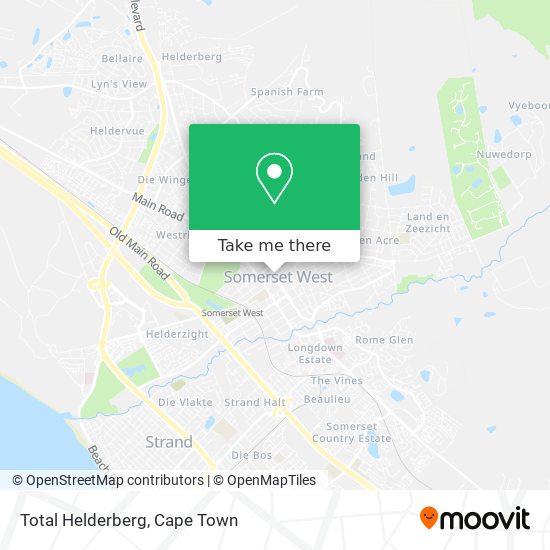 Total Helderberg map