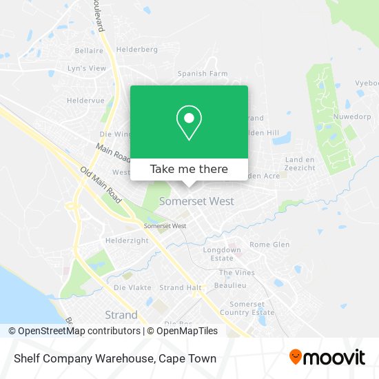 Shelf Company Warehouse map
