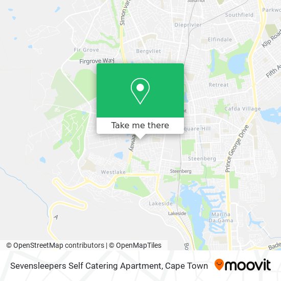 Sevensleepers Self Catering Apartment map