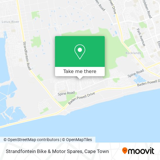 Strandfontein Bike & Motor Spares map