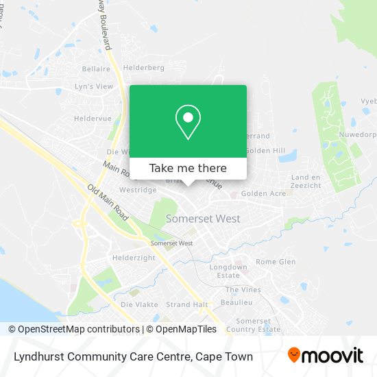 Lyndhurst Community Care Centre map