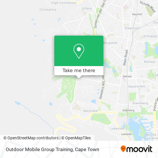 Outdoor Mobile Group Training map