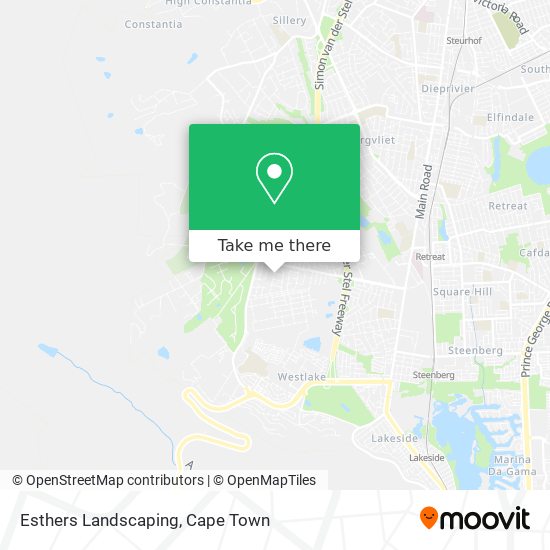 Esthers Landscaping map