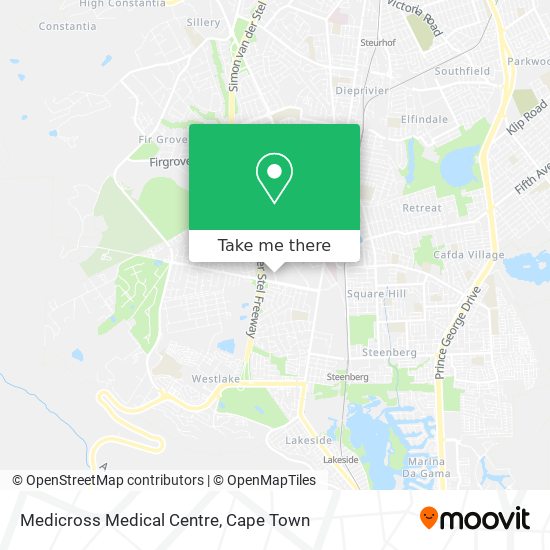Medicross Medical Centre map
