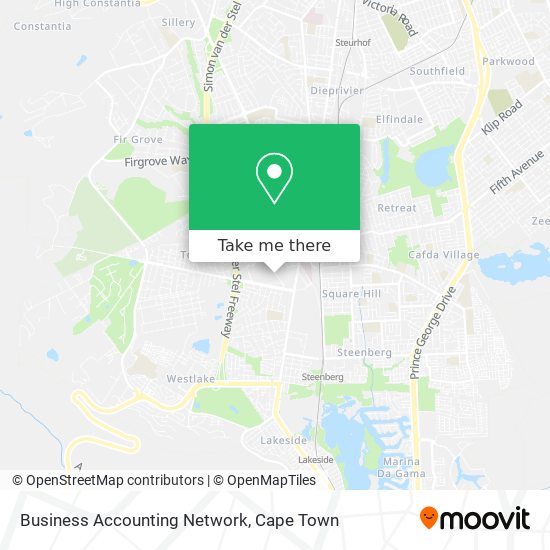 Business Accounting Network map