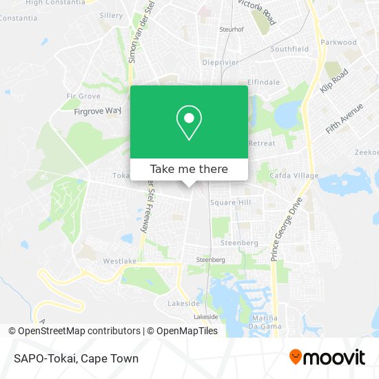 SAPO-Tokai map